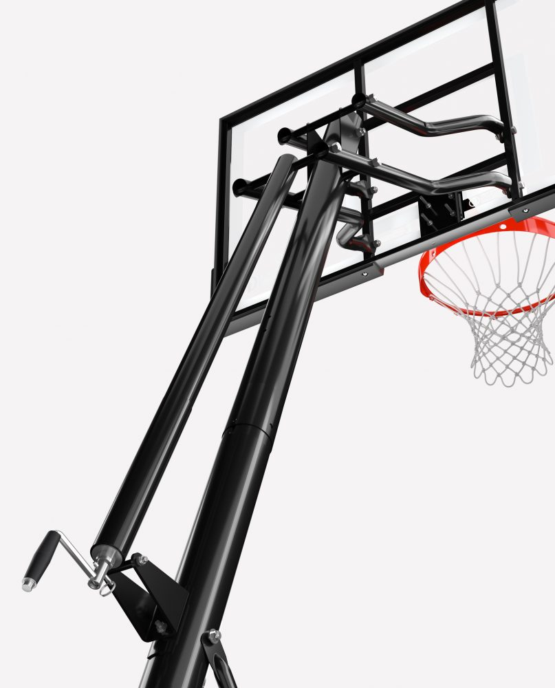 Баскетбольная стойка мобильная Spalding Platinum 60" акрил, арт. 6C1562CN