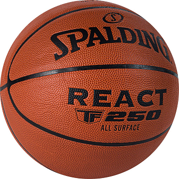Мяч баскетбольный Spalding TF-250 React FIBA р. 7, арт. 76-967Z
