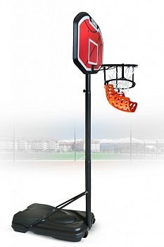 Баскетбольная стойка мобильная SLP Standard 019 с возвратным механизмом